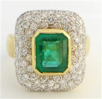 Anello Stocco Gioielli Donna in Oro giallo Smeraldo 1.98 Ct SME-16 - SME-16